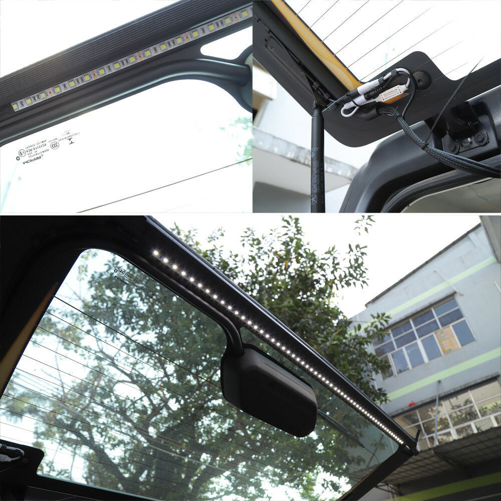 Rear Glass Lift Gate Hatch Dome LED Light Bar For Jeep Wrangler 2018-2023 JL 2&4 Door Lighting
