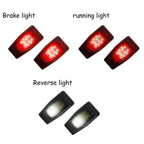 Tailgate Rear Window Glass Hinge LED Light For Jeep Wrangler JK (2007 - 2017) - GENSSI Lighting