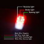 Tailgate Rear Window Glass Hinge LED Light For Jeep Wrangler JK (2007 - 2017) - GENSSI Lighting