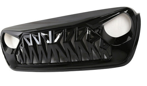 GLADIATOR WARRIOR Front Grille for Jeep Wrangler JL & Gladiator 2018-2023 Glossy Default Title Grille