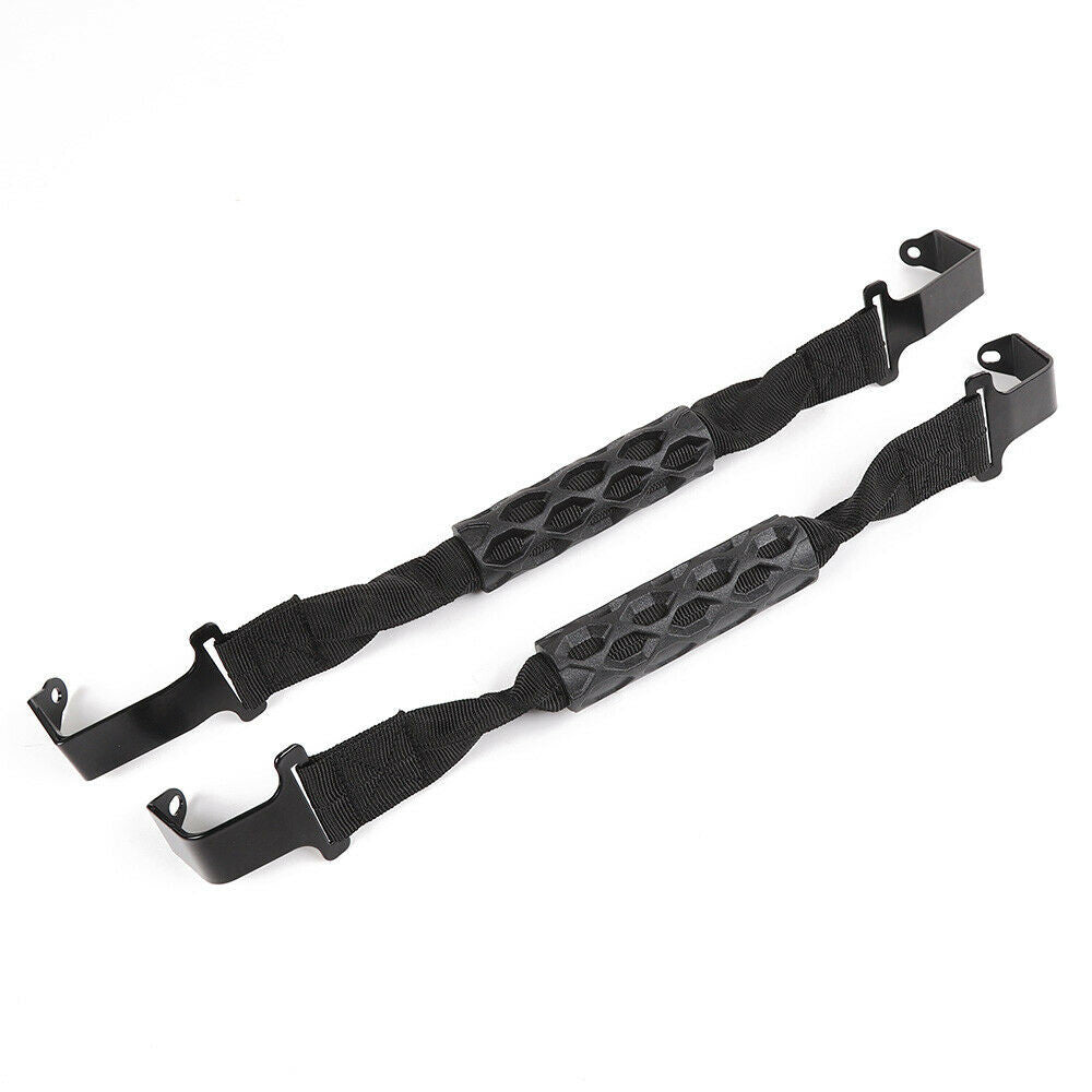 Grab Handles Front and Rear for Jeep Wrangler JL (2018 - 2020) Black - GENSSI Interior Part