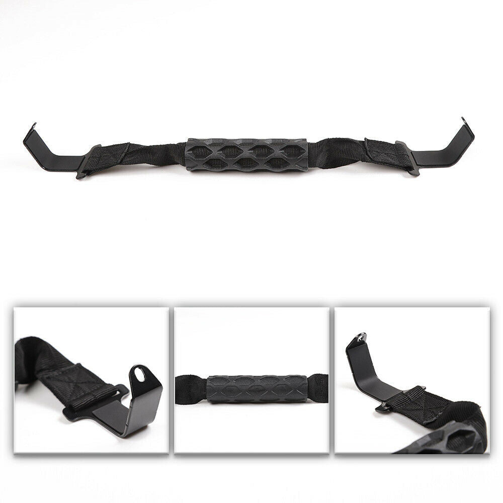 Grab Handles Front and Rear for Jeep Wrangler JL (2018 - 2020) Black - GENSSI Interior Part