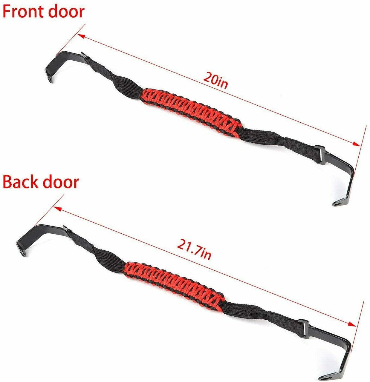 Grab Handles Front and Rear for Jeep Wrangler JL (2018 - 2023) - GENSSI Interior Part