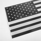 Front Grille Insert American Flag Mesh for Jeep Wrangler JL 2018 - 2023 - GENSSI Grille