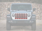 Front Grille Inserts & Headlight cover for Jeep Wrangler JL/ Sport 2018 - 2023 - GENSSI Grille