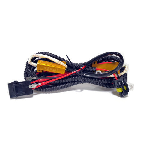 H1 H3 H7 50W Relay Wiring Harness HID Kit Canbus Bulb Error Solution Default Title Lighting