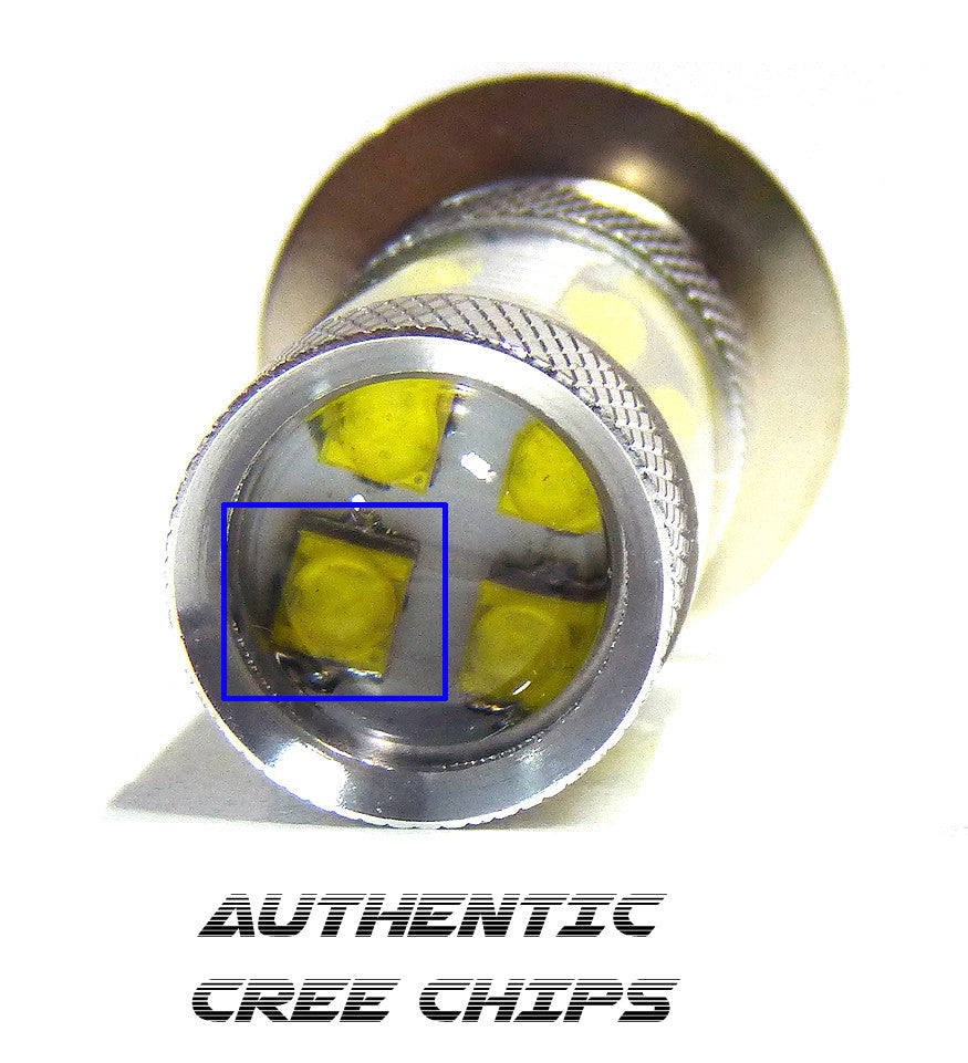 H6M 70023 100W LED Headlight Bulbs (2 Pack) Lighting