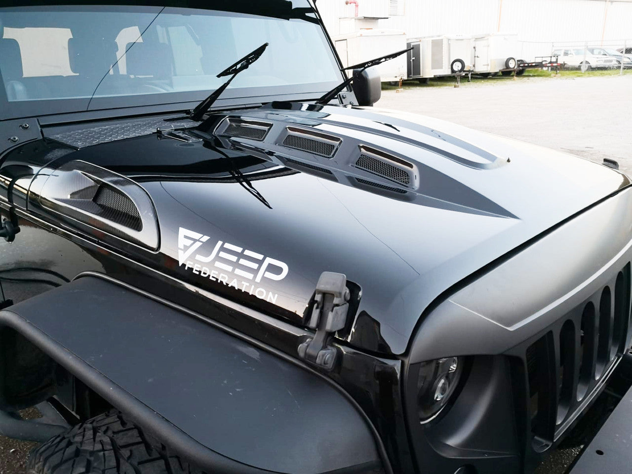 AVENGER Hood for Wrangler JK 2007-2018 Exterior Part