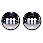 GENSSI 4-1/2" Black LED Auxiliary Spot Fog Passing Light Lamp For Harley Motorcycle Default Title Lighting