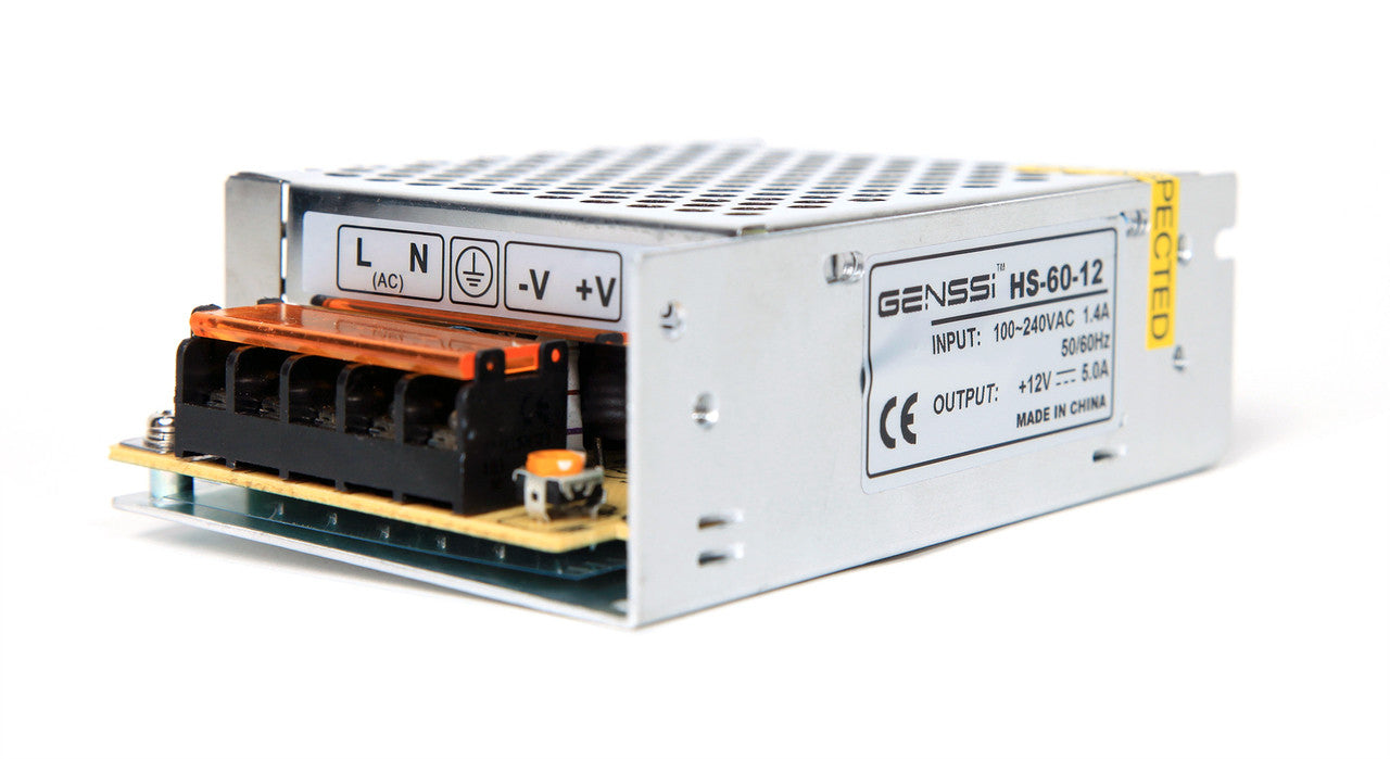 12V 60W Power Supply Regulated Switching Electrical