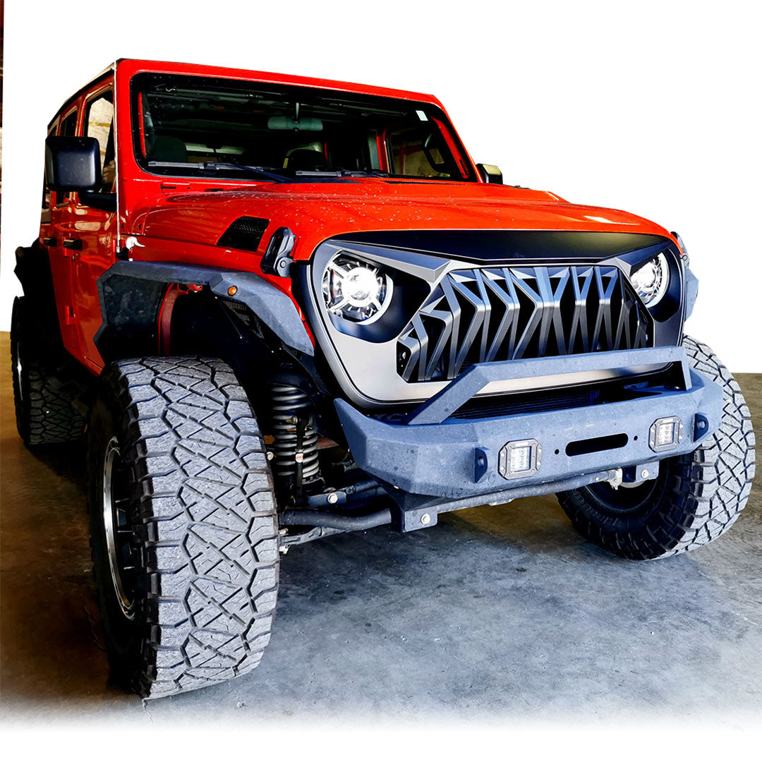 Cyclone HALO LED Headlights for Wrangler JL & Gladiator 2018-2023 Lighting