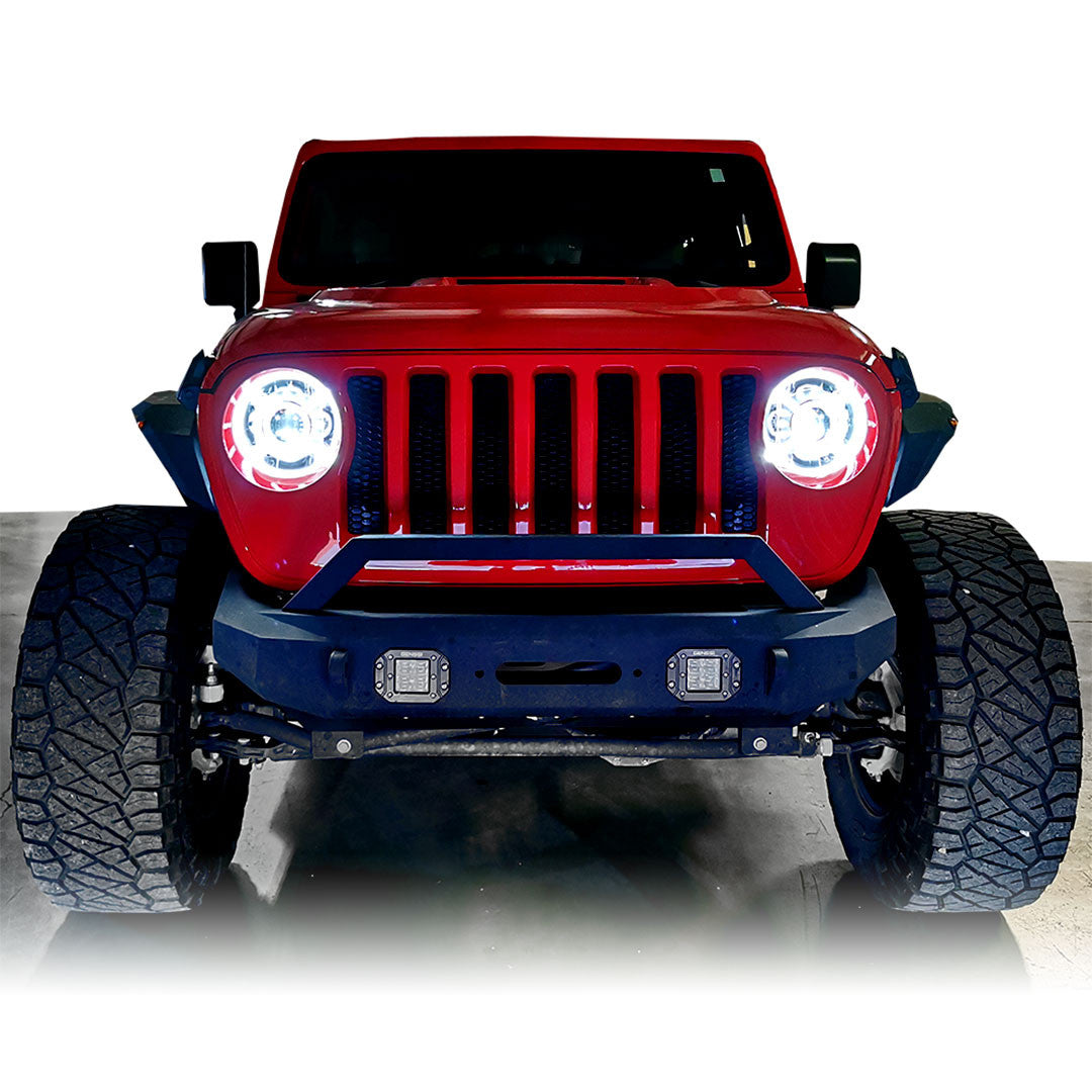 Cyclone HALO LED Headlights for Wrangler JL & Gladiator 2018-2023 Lighting