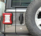 Door Handle Bowl Recess Guard Trim Cover Exterior Kit for Jeep Wrangler JL 2018 - 2023 - GENSSI Exterior Part