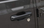 Door Handle Bowl Recess Guard Trim Cover Exterior Kit for Jeep Wrangler JL 2018 - 2023 - GENSSI Exterior Part