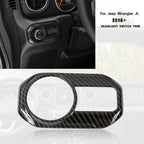 Headlight Lamp Switch Control Cover Trim for Jeep Wrangler JL (2018-2019) Lighting