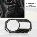 Headlight Lamp Switch Control Cover Trim for Jeep Wrangler JL (2018-2019) Default Title Lighting