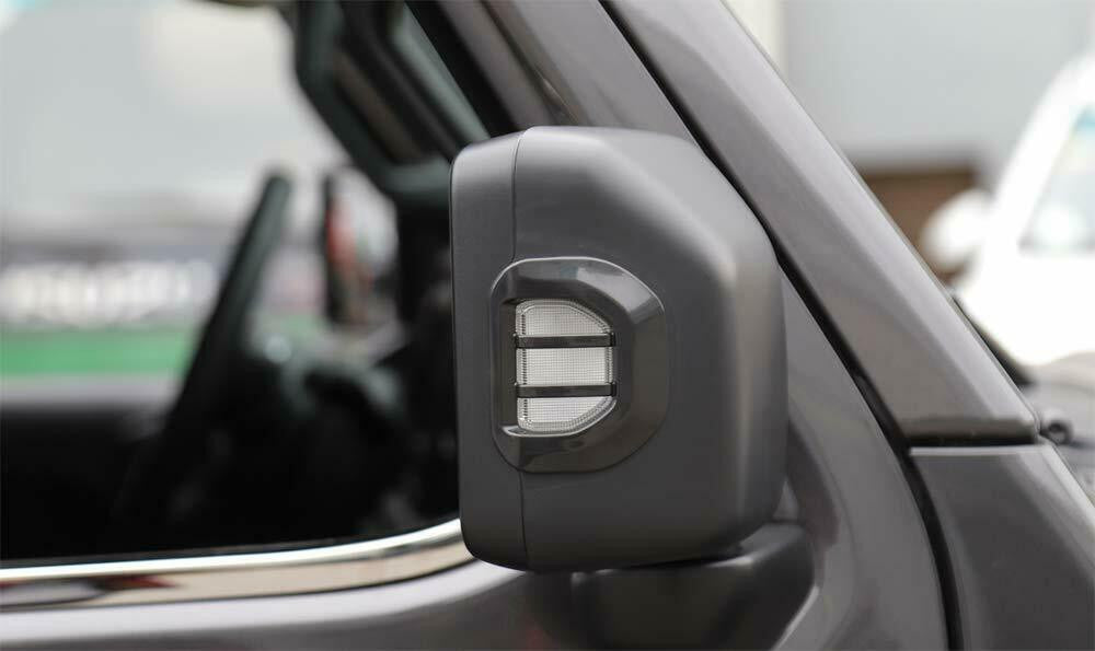 Headlight Wheel Eyebrow Side Turn Signal Tail Light Cover Kit For Jeep Wrangler JL 2018-2023 Lighting