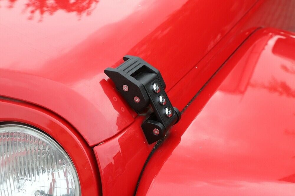 Hood Latch For Jeep Wrangler JK JL Unlimited (2007 - 2017) Black - GENSSI Exterior Part