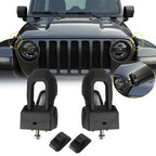 Hood Lock Bracket Latches for Jeep Wrangler JK JKU Sahara 2007 - 2017 - GENSSI Exterior Part