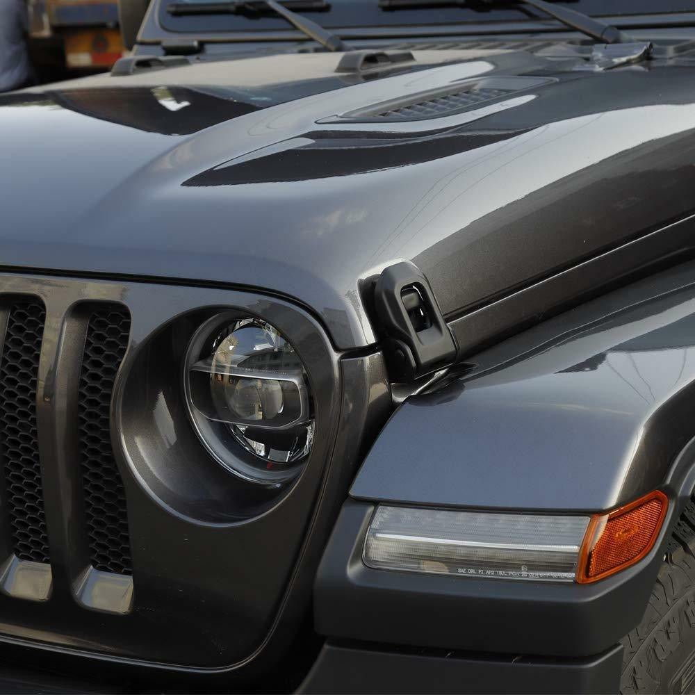 Hood Lock Bracket Latches for Jeep Wrangler JK JKU Sahara 2007 - 2017 - GENSSI Exterior Part