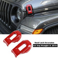 Engine Hood Lock Latch Buckle Cover Trim for Jeep Wrangler JL (2018 - 2023) - GENSSI Exterior Part