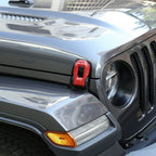 Engine Hood Lock Latch Buckle Cover Trim for Jeep Wrangler JL (2018 - 2023) - GENSSI Exterior Part