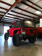 Steel Flat Top Metal Fenders for Wrangler JK 2007 - 2018 - GENSSI Exterior Part