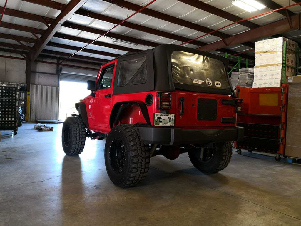 Steel Flat Top Metal Fenders for Wrangler JK 2007-2018 Exterior Part