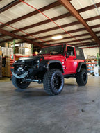 Steel Flat Top Metal Fenders for Wrangler JK 2007 - 2018 - GENSSI Exterior Part