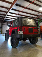 Steel Flat Top Metal Fenders for Wrangler JK 2007 - 2018 - GENSSI Exterior Part