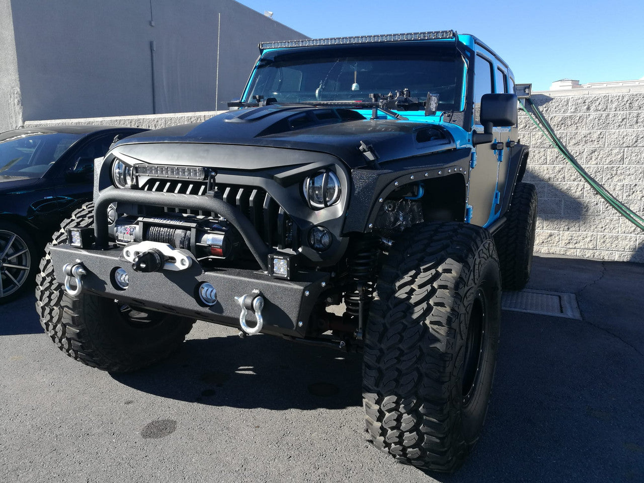 Light Bar Bracket 50 Inch Straight for Jeep Wrangler JK JKU 2007-2018 Lighting