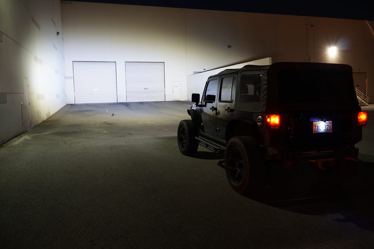 LED Light Bar 288W 50 Inches Bracket Wiring Harness Kit for Wrangler JK 2007-2018 Lighting