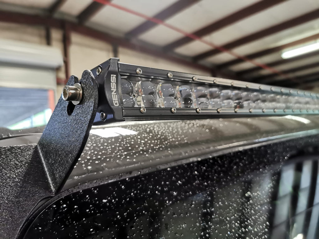 LED Light Bar 288W 50 Inches Bracket Wiring Harness Kit for Wrangler JK 2007-2018 Lighting