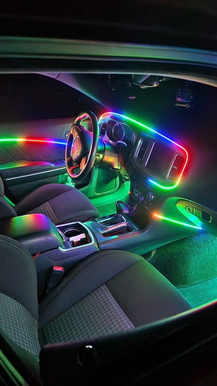Interior Flow RGB LED Strip Kit for Jeep - GENSSI Interior Part