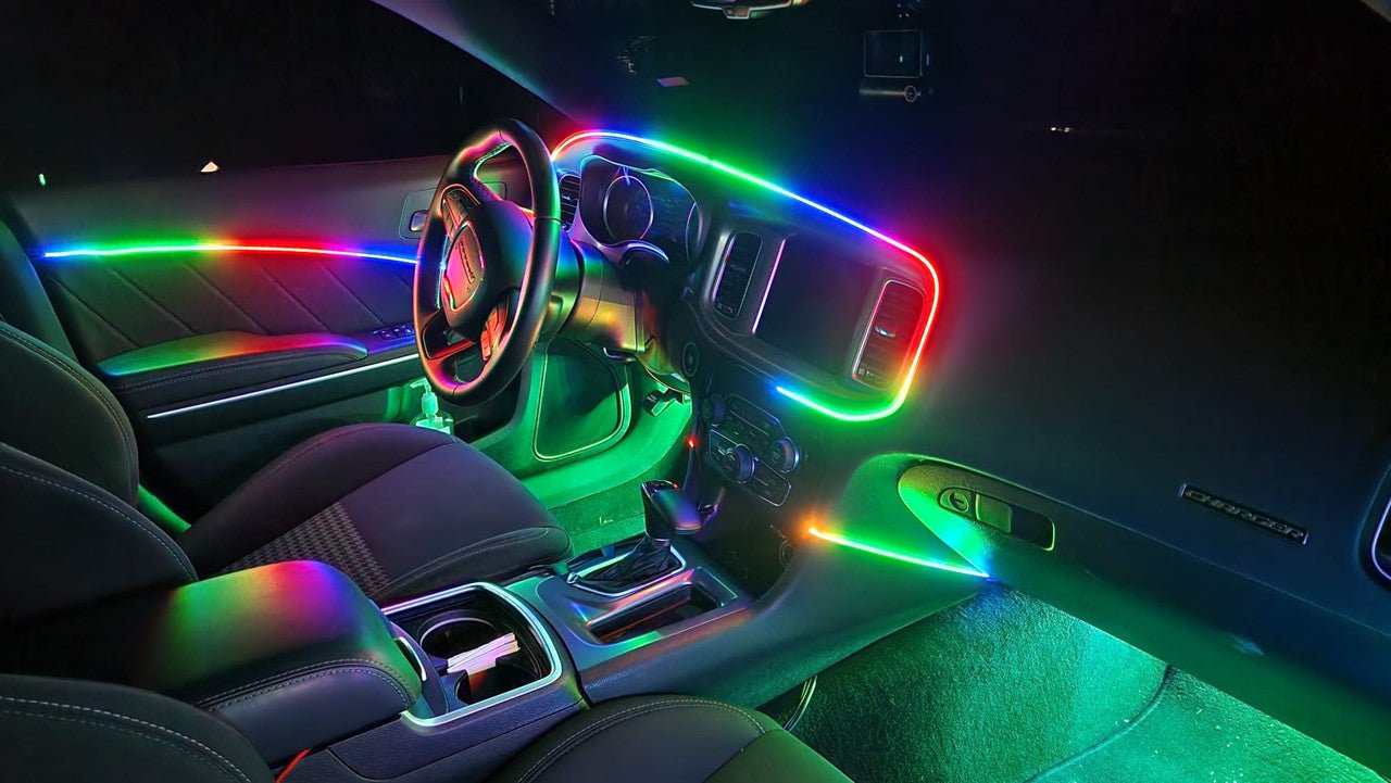 Interior Flow RGB LED Strip Kit for Jeep - GENSSI Interior Part