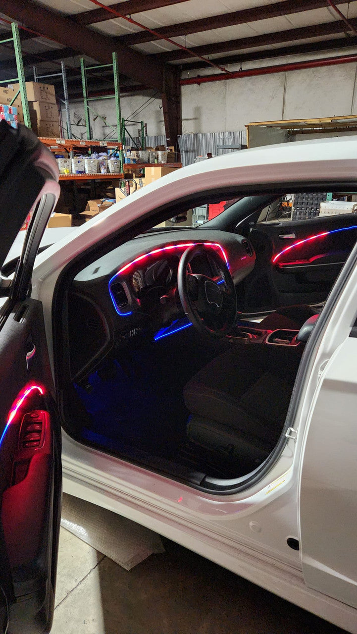 Interior Flow RGB LED Strip Kit for Jeep Interior Part