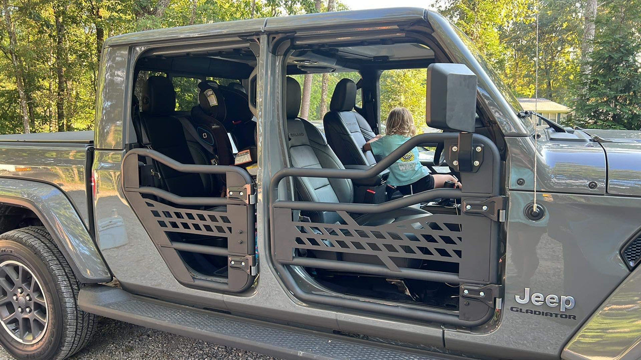 Tubular Doors for Jeep Wrangler JLU and Gladiator 2018+ Exterior Part