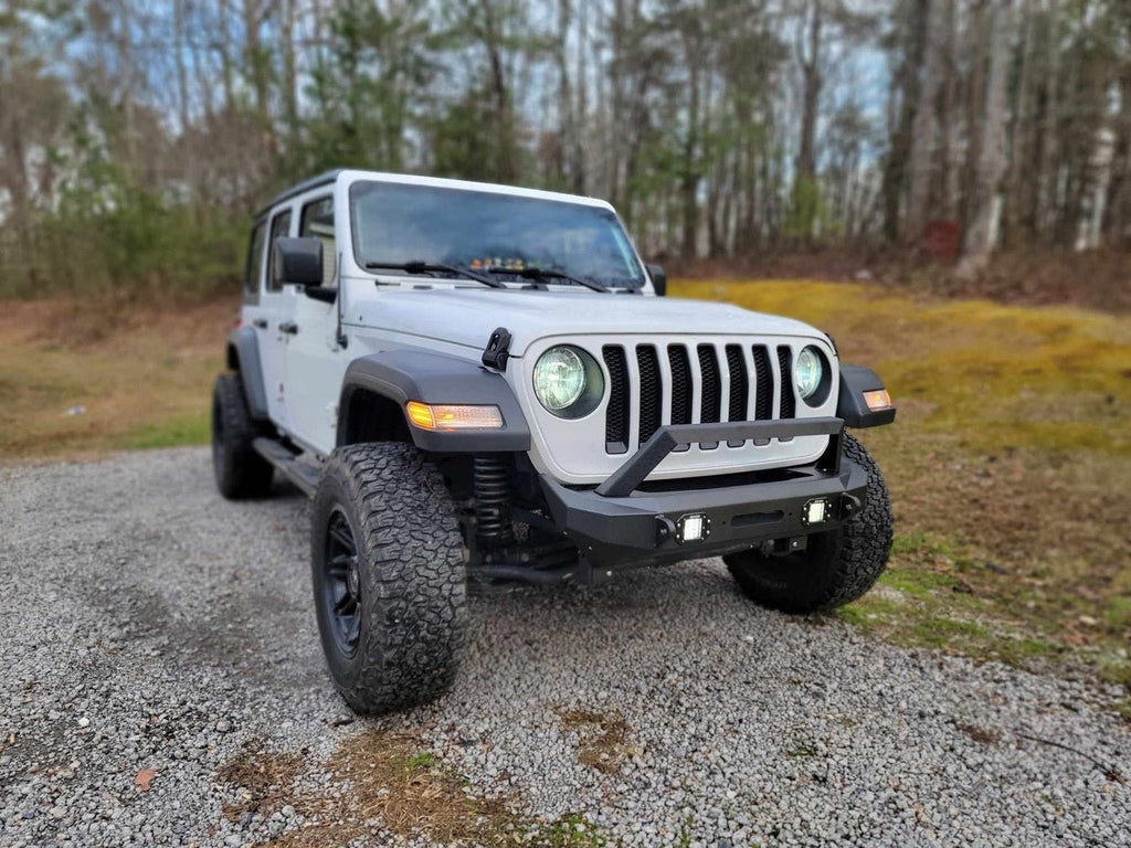 Front Bumper for Jeep Wrangler JL JLU Gladiator 2018+ - GENSSI Bumper