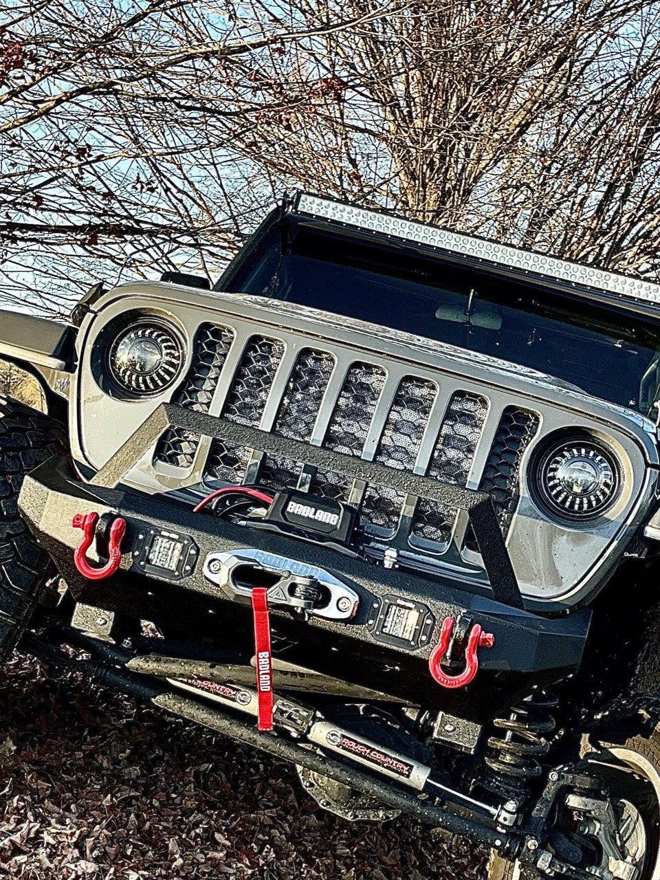 Front Bumper for Jeep Wrangler JL JLU Gladiator 2018+ - GENSSI Bumper