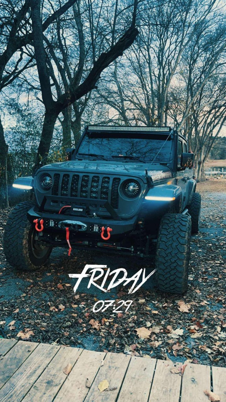 Front Bumper for Jeep Wrangler JL JLU Gladiator 2018+ - GENSSI Bumper
