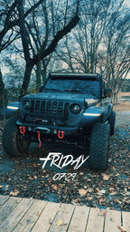 Front Bumper for Jeep Wrangler JL JLU Gladiator 2018+ - GENSSI Bumper