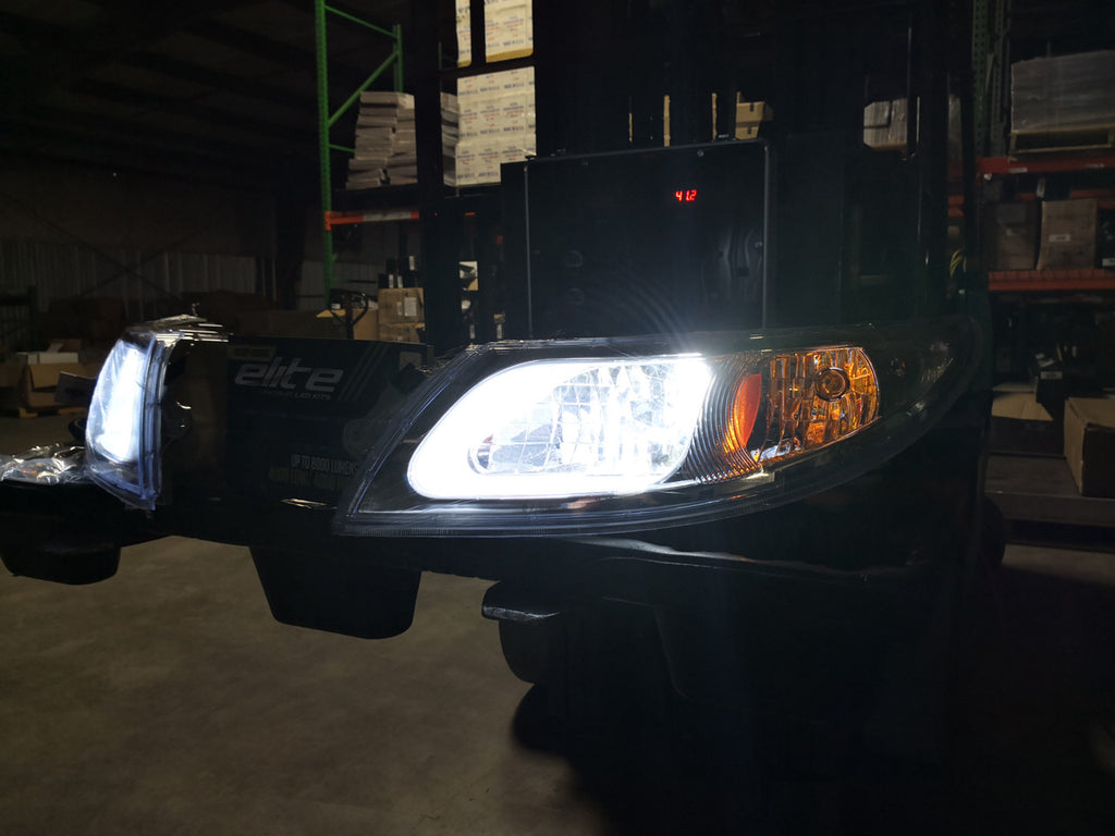 LED Pro Headlight Headlamp Pair for International 4100 4200 4300 4400 8500 8600 Lighting