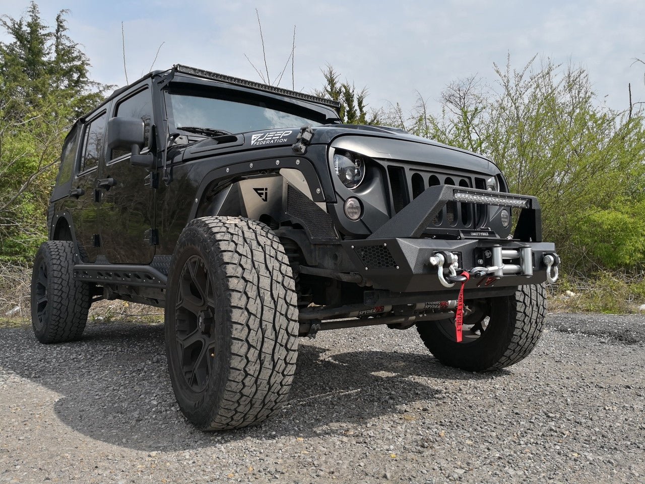 Front Transformer Twelve Bumper Wrangler 2007 - 2018 - GENSSI Bumper