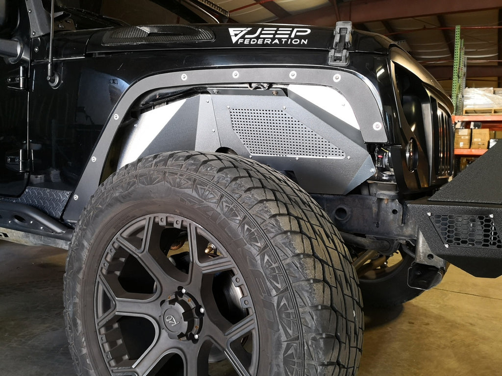 GOTHAM Aluminum Inner Fender Liner for Wrangler JK 2007-2018 Exterior Part