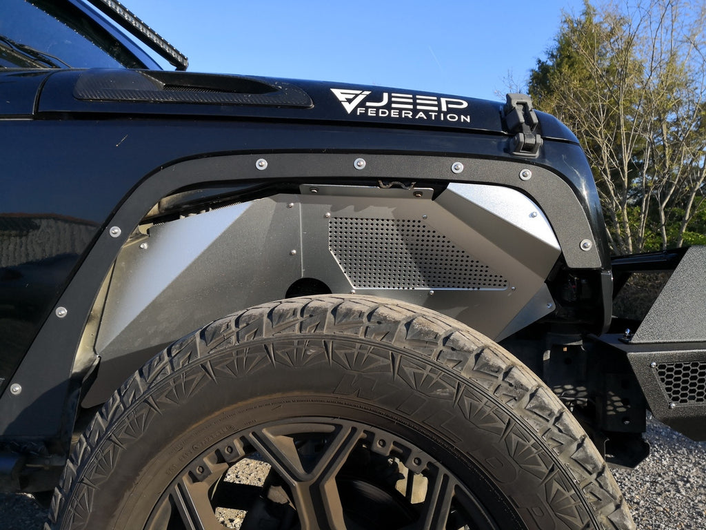 GOTHAM Aluminum Inner Fender Liner for Wrangler JK 2007-2018 Exterior Part