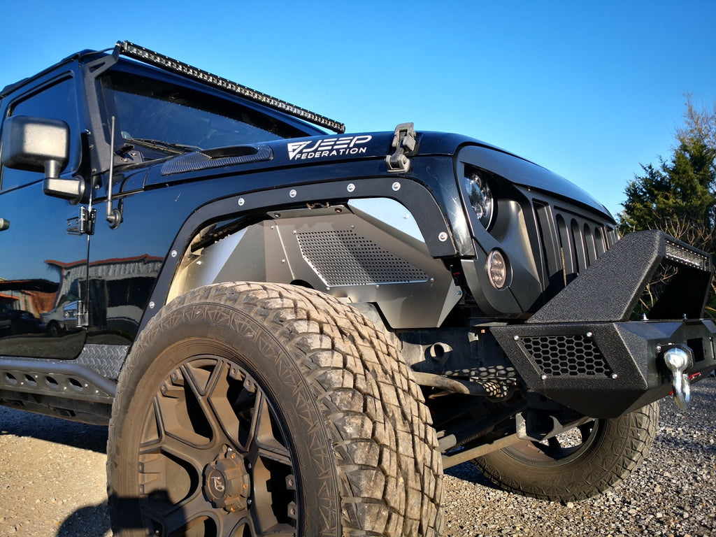 GOTHAM Aluminum Inner Fender Liner for Wrangler JK 2007-2018 Exterior Part