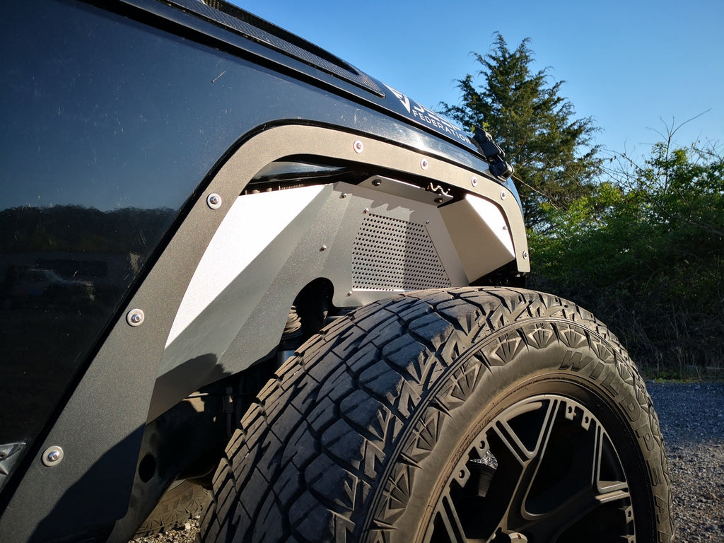 GOTHAM Aluminum Inner Fender Liner for Wrangler JK 2007-2018 Exterior Part