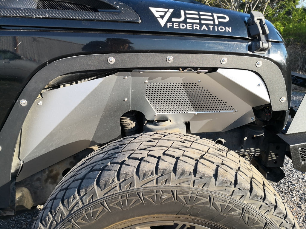 GOTHAM Aluminum Inner Fender Liner for Wrangler JK 2007-2018 Exterior Part