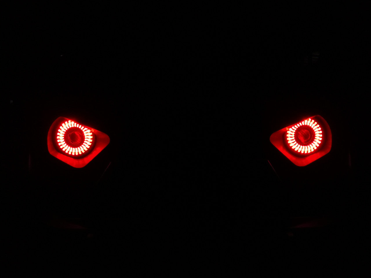 Demon Eye HALO Projector Black LED Headlights and Fog Lights for Wrangler JK 2007-2018 Lighting