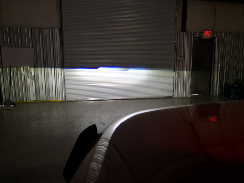 7 Inch DEMON EYE LED Headlights with Remote Control with Matching Fog Lamps Lighting